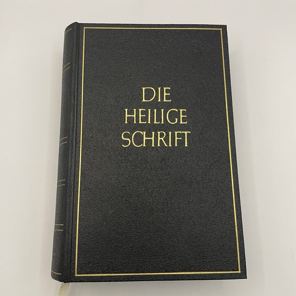 Die Heilige Schrift Bible German Language Bible Martin Luther’s Translation